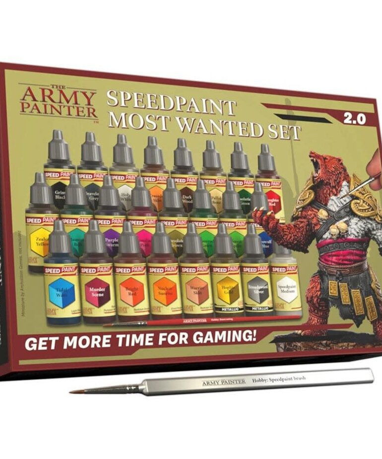 The Army Painter The Army Painter Speedpaint Most Wanted 2.0 (25 set)