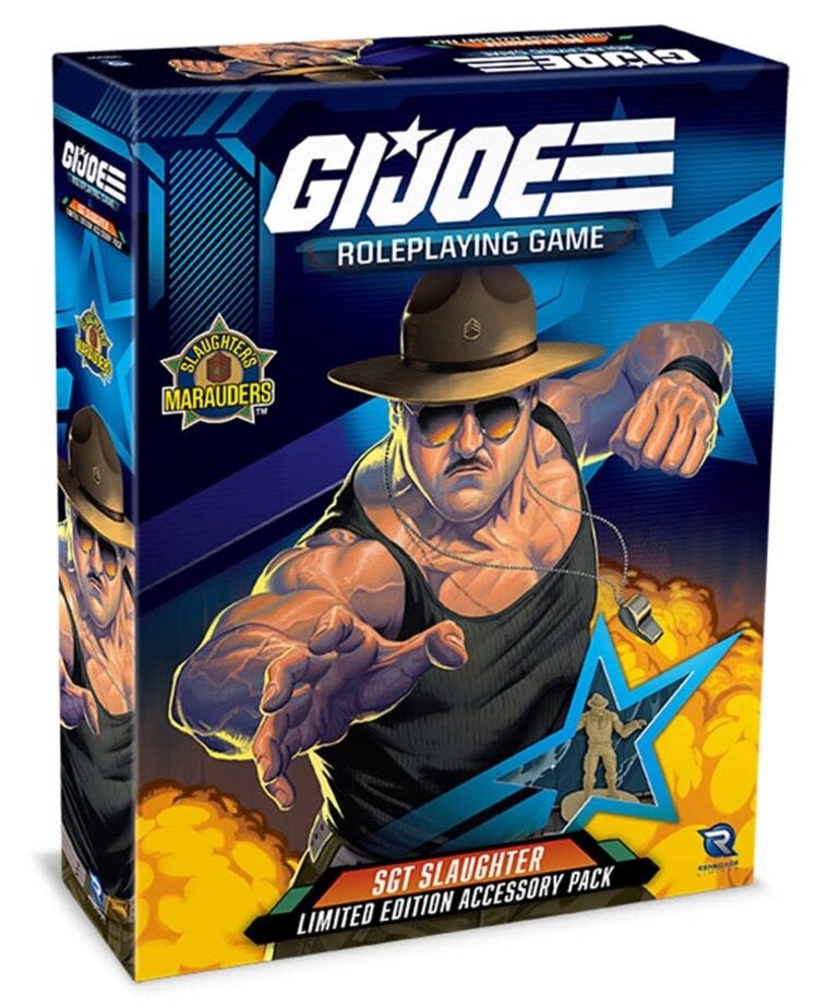 Renegade Game Studio GI Joe Role Playing Game: Sgt Slaughter Limited Edition Accessory Pack