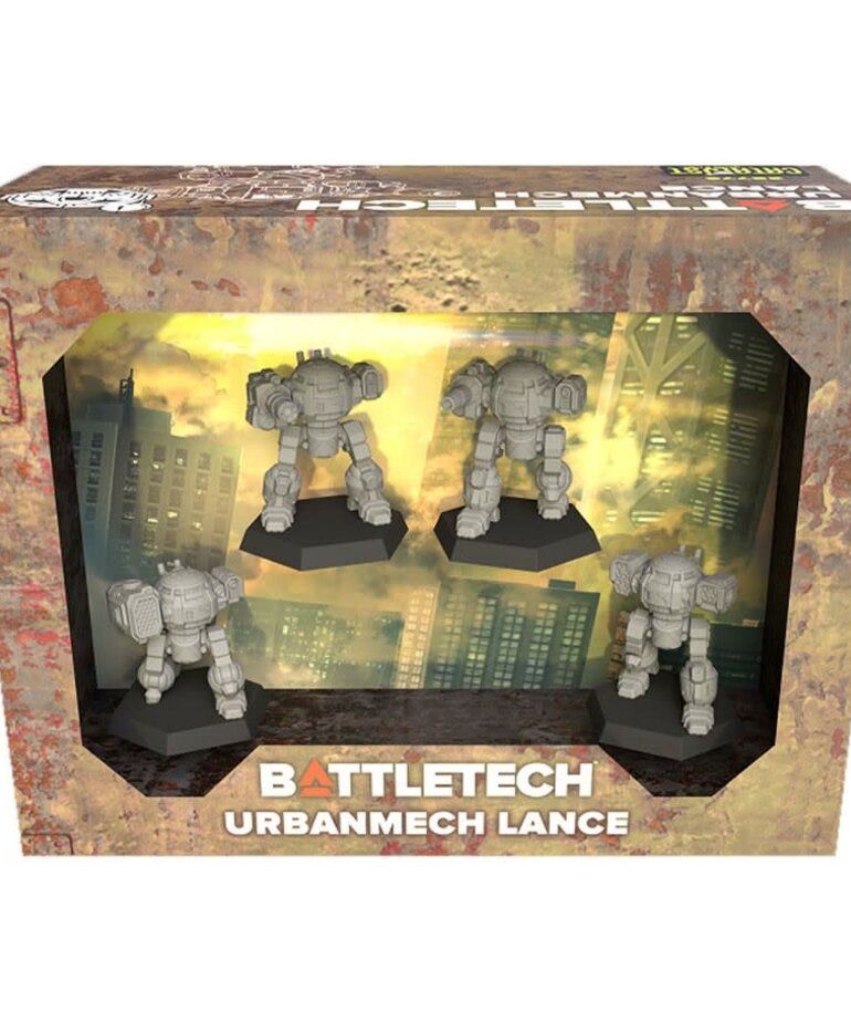 Catalyst Battletech: Urbanmech Lance Force (4) Pack