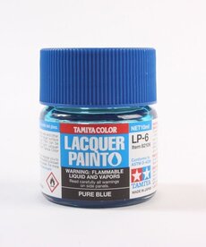 Tamiya Tamiya LP-6 Pure Blue 10ml Tamiya Tamiya LP-6 Pure Blue 10ml