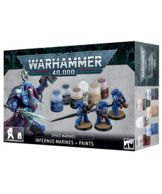 Warhammer 40k Warhammer 40K: Space Marine: Infernus Marines And Paint Set Warhammer 40k Warhammer 40K: Space Marine: Infernus Marines And Paint Set