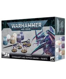Warhammer 40k Warhammer 40K: Tyranids: Termagants And Ripper Swarm + Paints Warhammer 40k Warhammer 40K: Tyranids: Termagants And Ripper Swarm + Paints