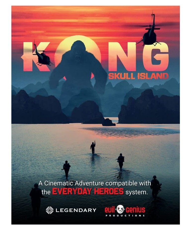 Evil Hat Productions, LLC Everyday Heroes RPG: Adventure: Kong, Skull Island