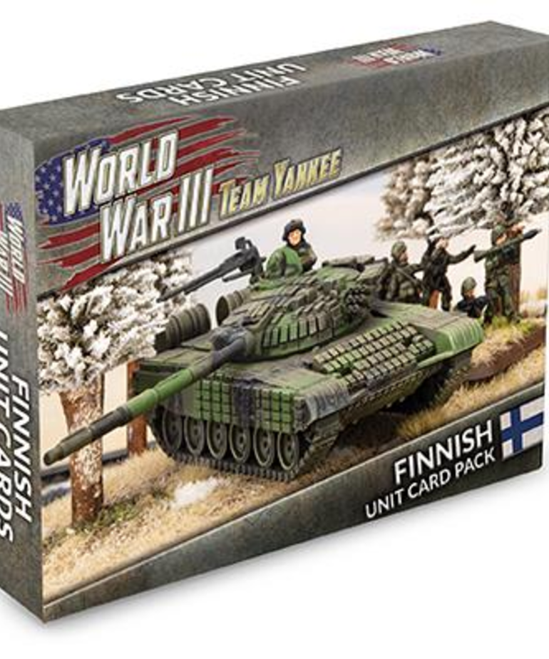 Team Yankee Team Yankee: Finnish Unit Cards