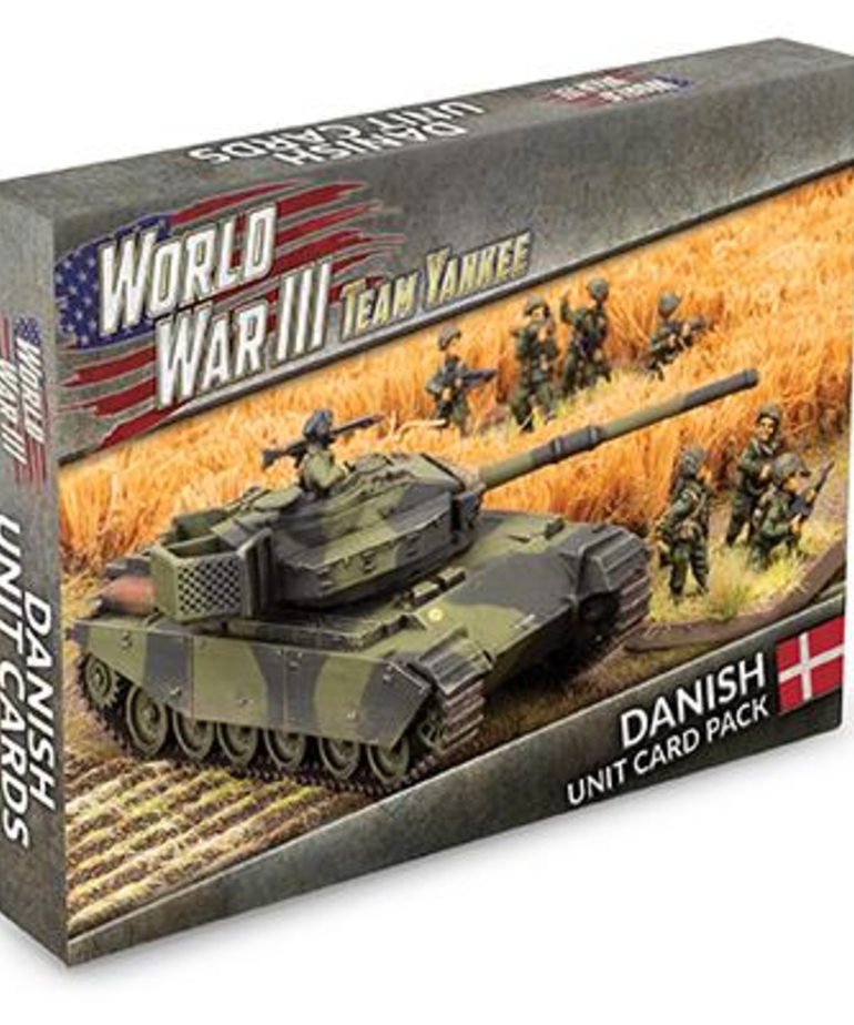 Flames of War Team Yankee: Danish Unit Cards