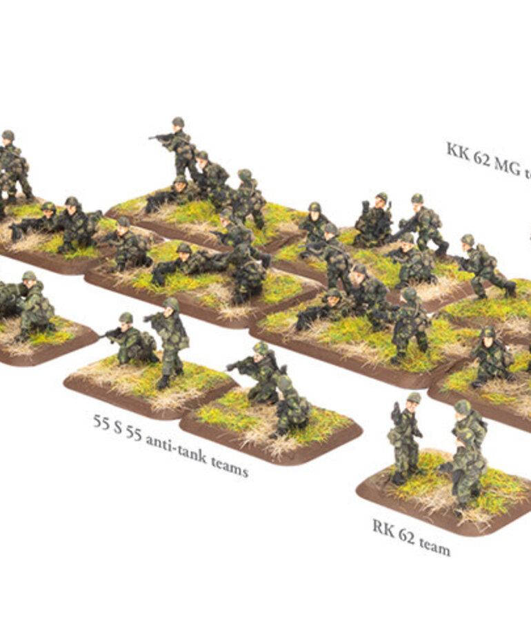 Flames of War Team Yankee: Finnish Jääkäri Platoon