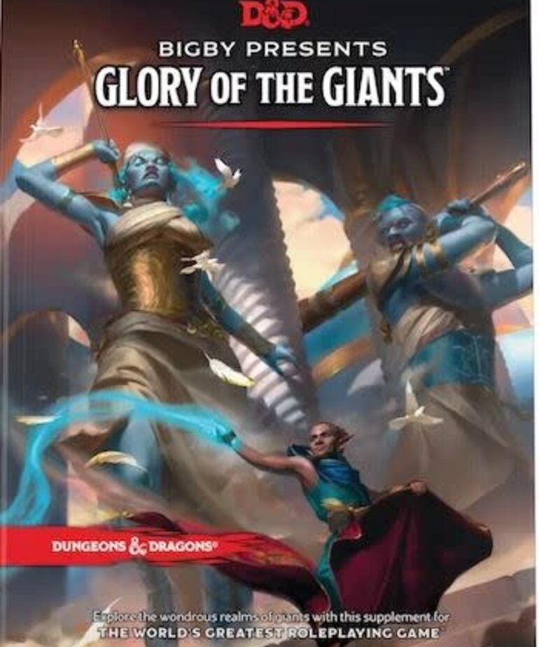 Wizards of the Coast 5E D&D Reference Book: Bigby Presents: Glory Of The Giants