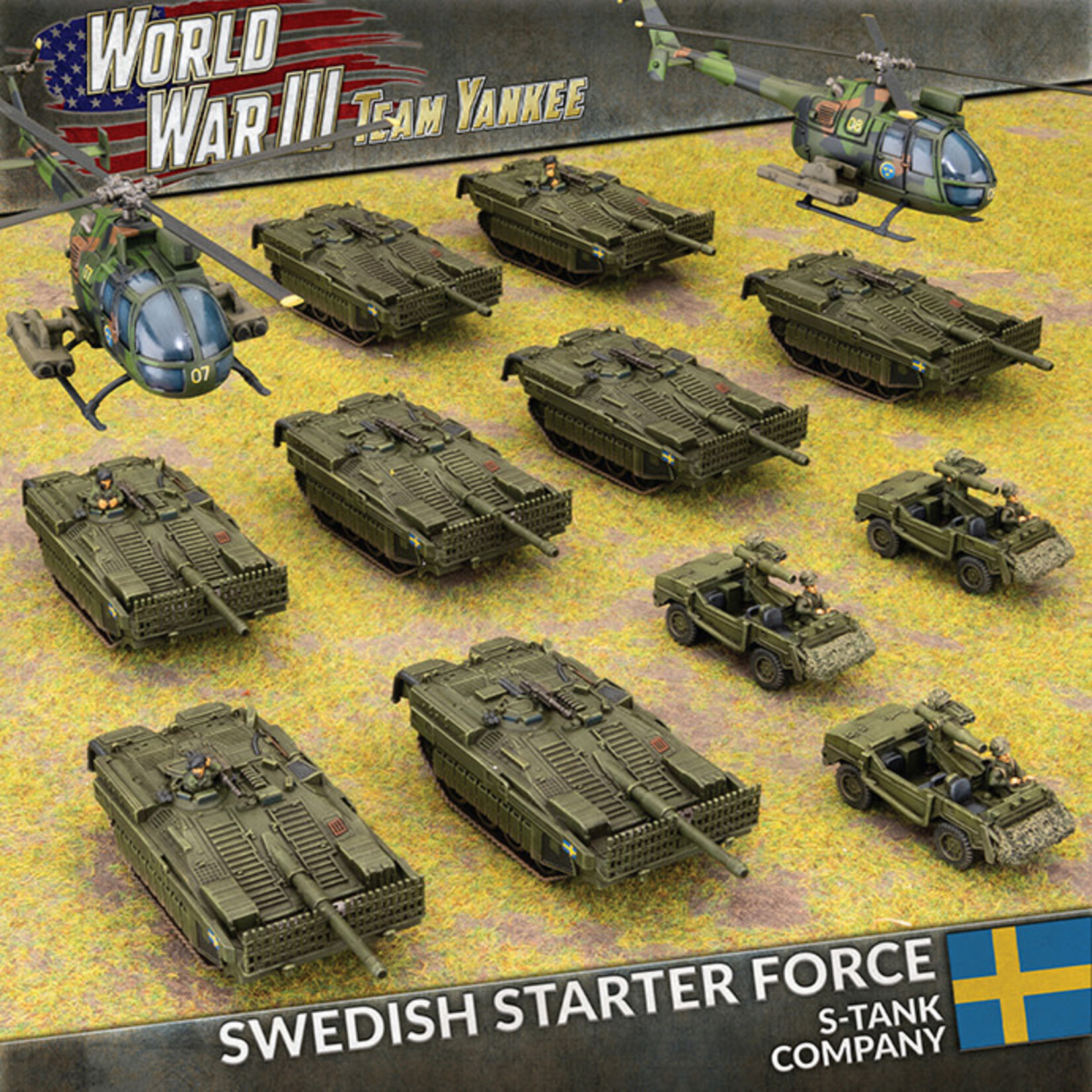 Flames of War Team Yankee: Swedish S-Tank Company Starter Force