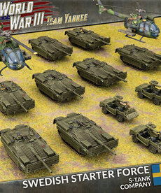 Flames of War WW3: Team Yankee: Swedish S-Tank Company Starter Force