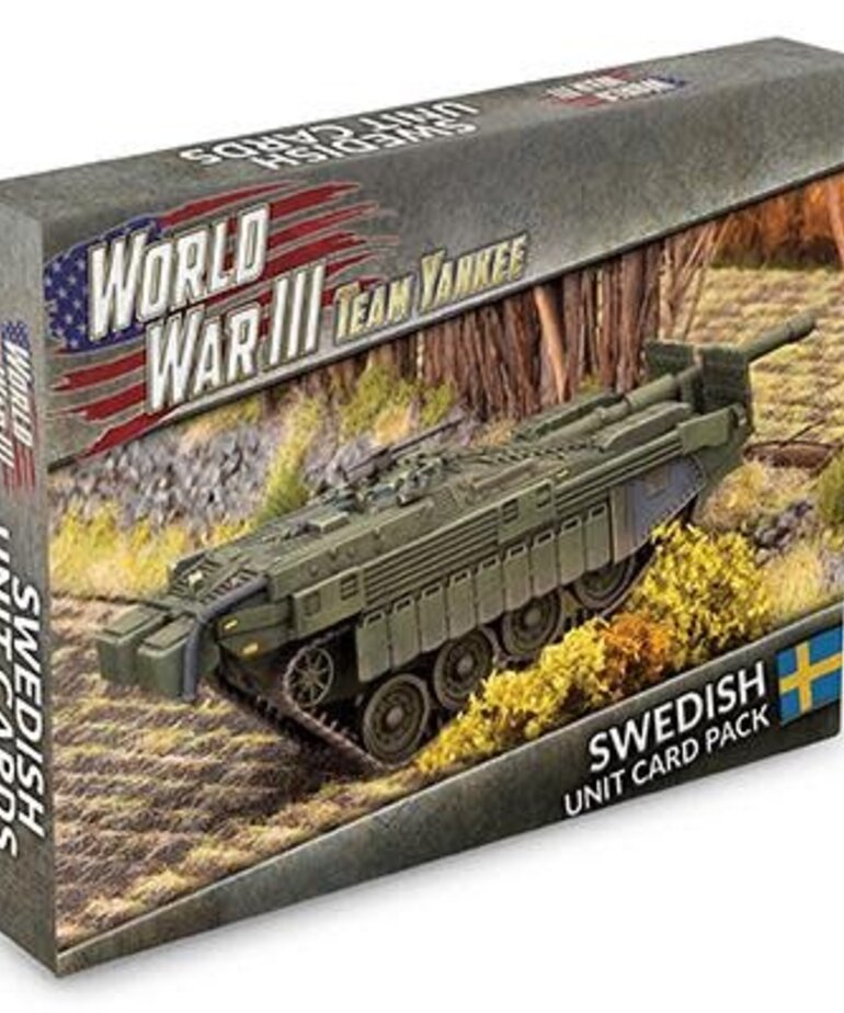 Team Yankee WW3: Team Yankee: Swedish Unit Cards