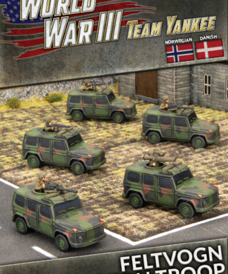Flames of War WW3: Team Yankee: Norwegian Feltvogn Recon Troop