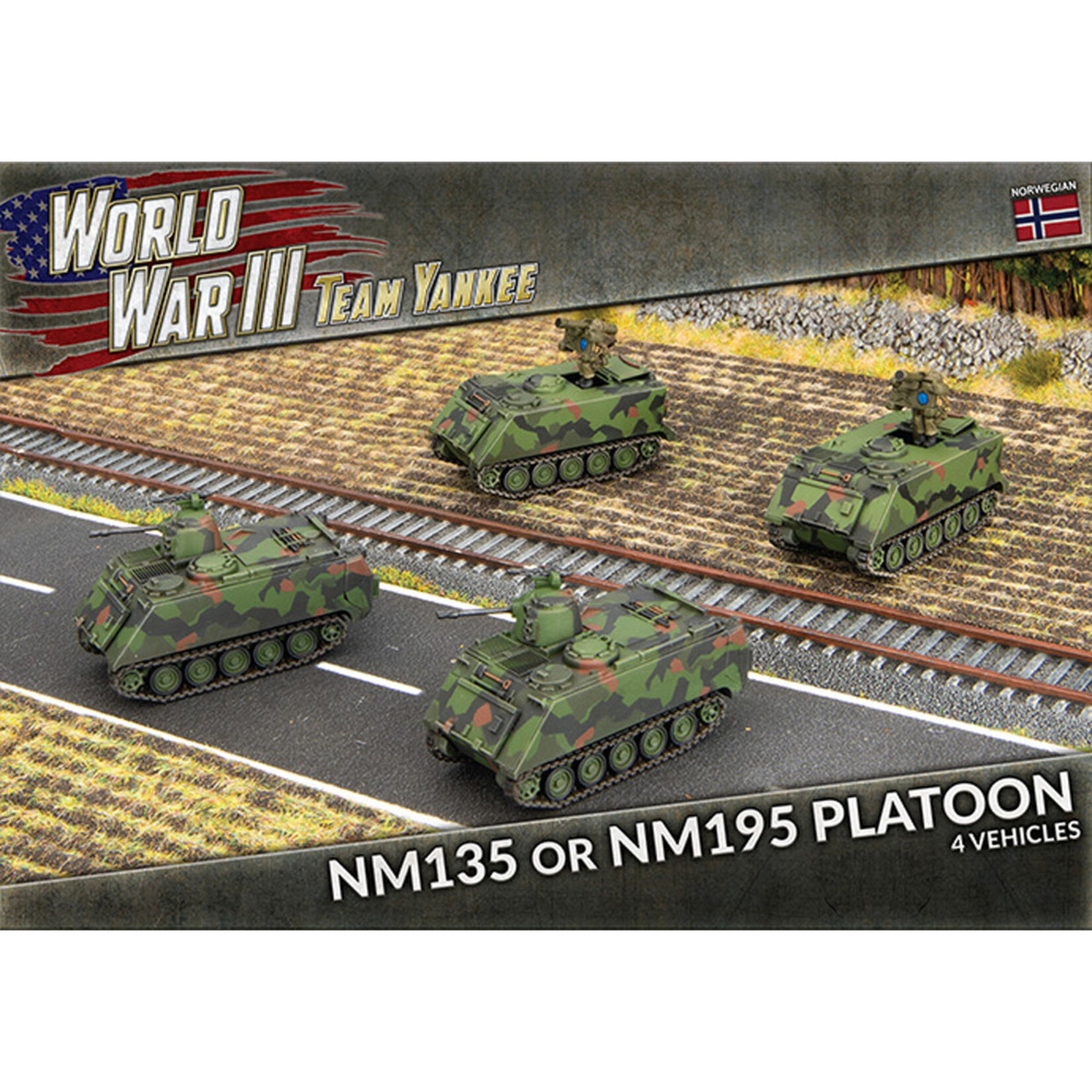 Flames of War Team Yankee: Norwegian NM135 or NM195 Platoon
