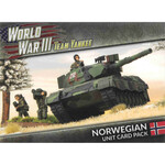 Flames of War Team Yankee: Norwegian Unit Cards