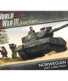 Flames of War WW3: Team Yankee: Norwegian Unit Cards