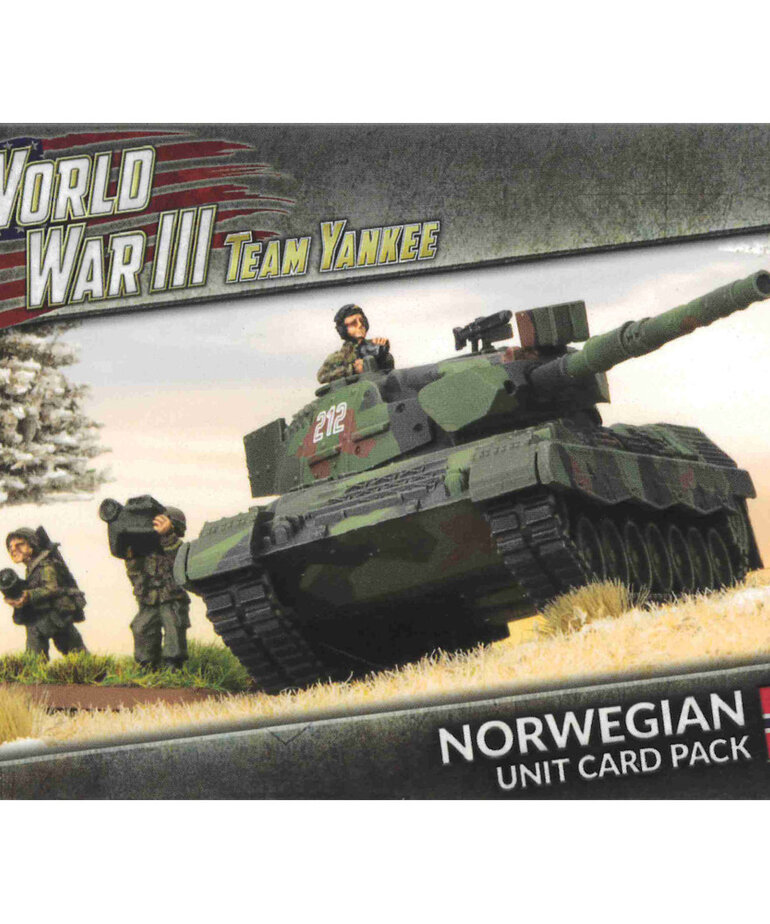Flames of War WW3: Team Yankee: Norwegian Unit Cards