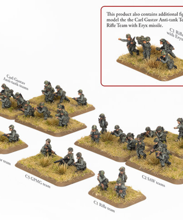 Team Yankee Team Yankee: Canadian: Mechanised Platoon (NEW TYPE)