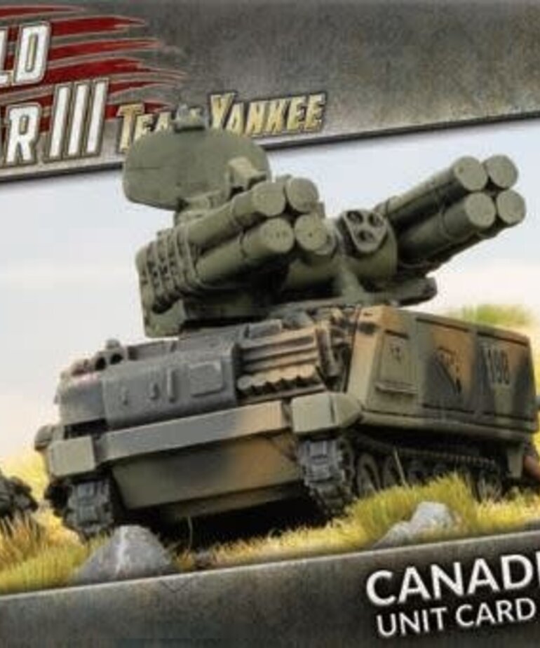 Team Yankee WW3: Team Yankee: Canadian: Unit Cards