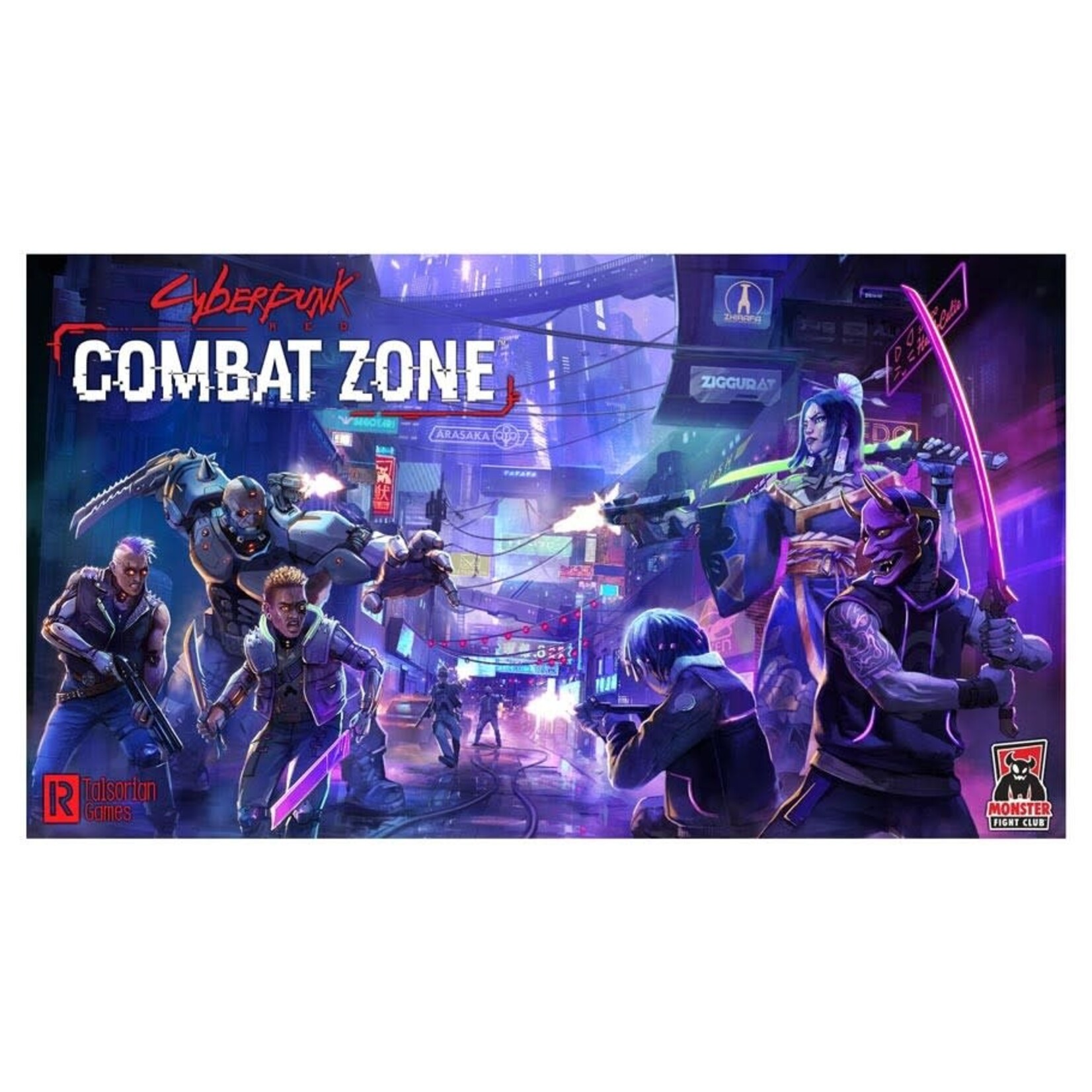 Monster Fight Club Cyberpunk: Combat Zone: 2 Player Starter