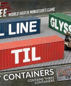 Battlefront Gale Force Nine Flames of War - Battlefield in a Box: Modern: 40' Shipping Containers