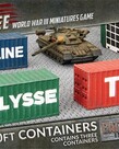 Battlefront Gale Force Nine Flames of War - Battlefield in a Box: Modern: 20' Shipping Containers Battlefront Gale Force Nine Flames of War - Battlefield in a Box: Modern: 20' Shipping Containers