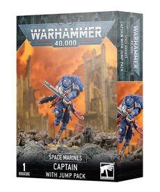 Wargames Illustrated Warhammer 40k: Space Marines: Captain With Jump Pack