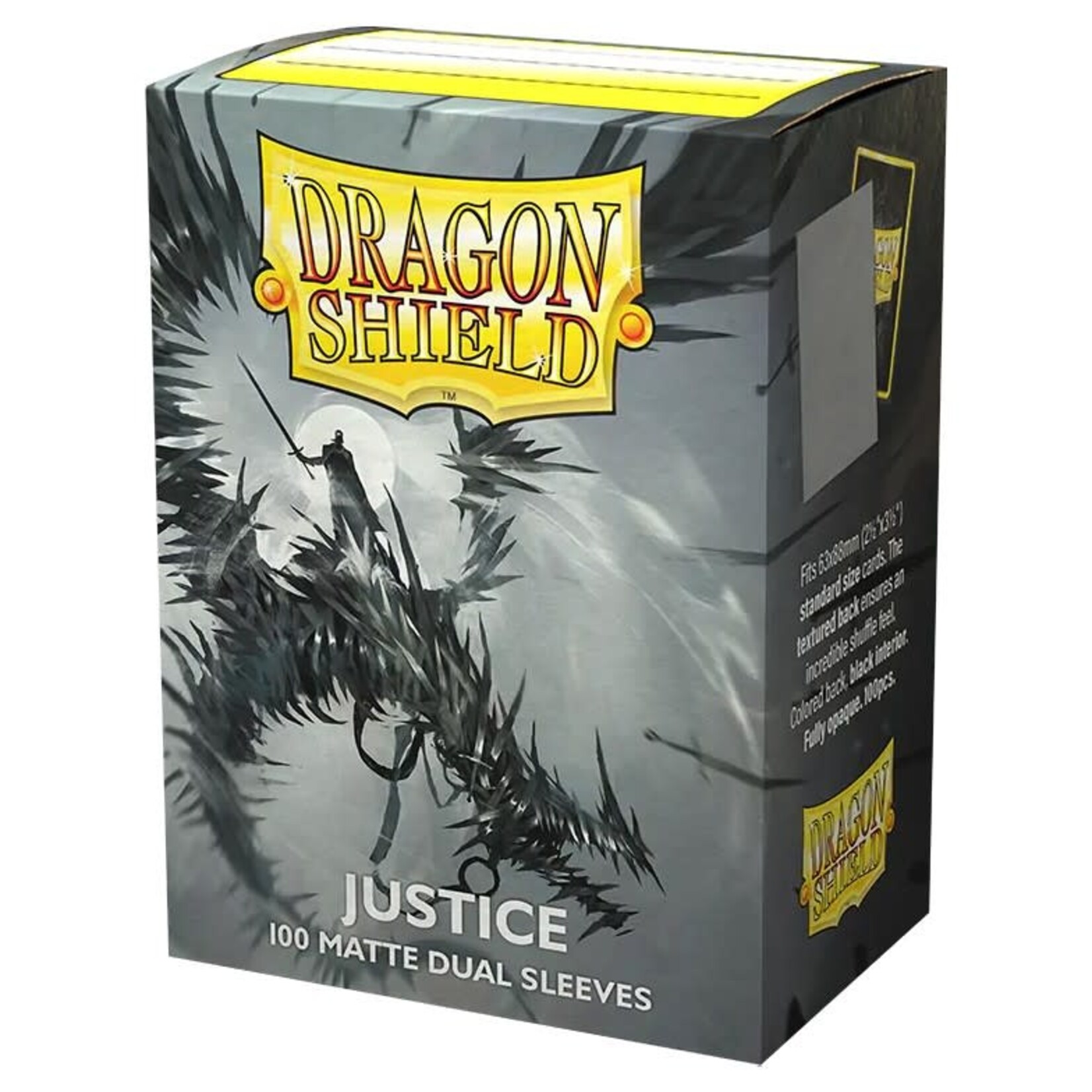 Dragon Shield Deck Protectors: Dragon Shield Dual Matte: Justice (100) box
