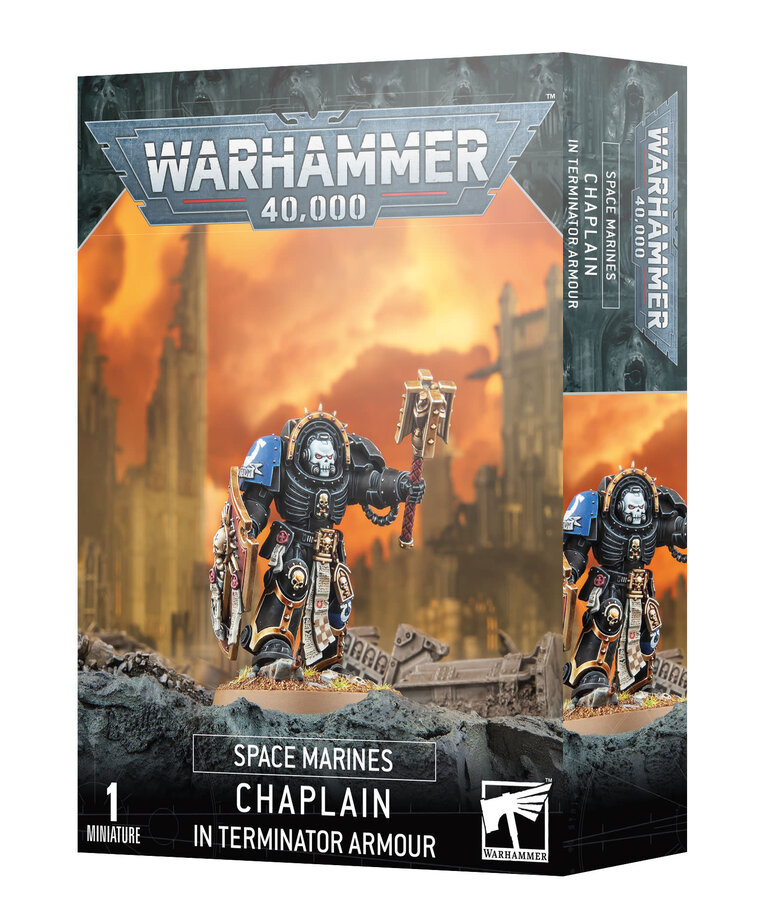 Warhammer 40k Warhammer 40k: Space Marines: Chaplain In Terminator Armour