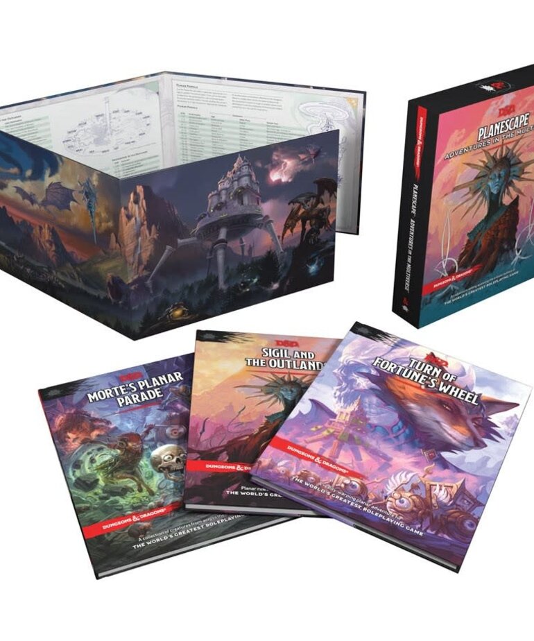 Wizards of the Coast 5E D&D Book: Planescape Adventures