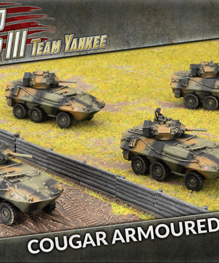 Team Yankee Team Yankee: Canadian: Cougar Armoured Troop (4)