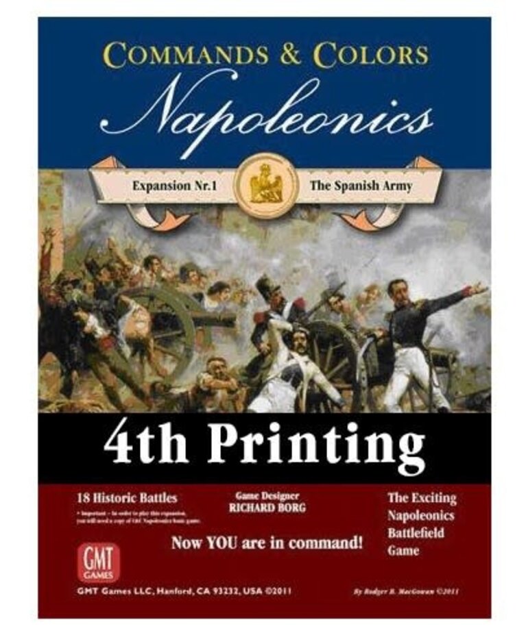 GMT Games Command & Colors: Napoleonics: Expansion Nr. 1 The Spanish Army