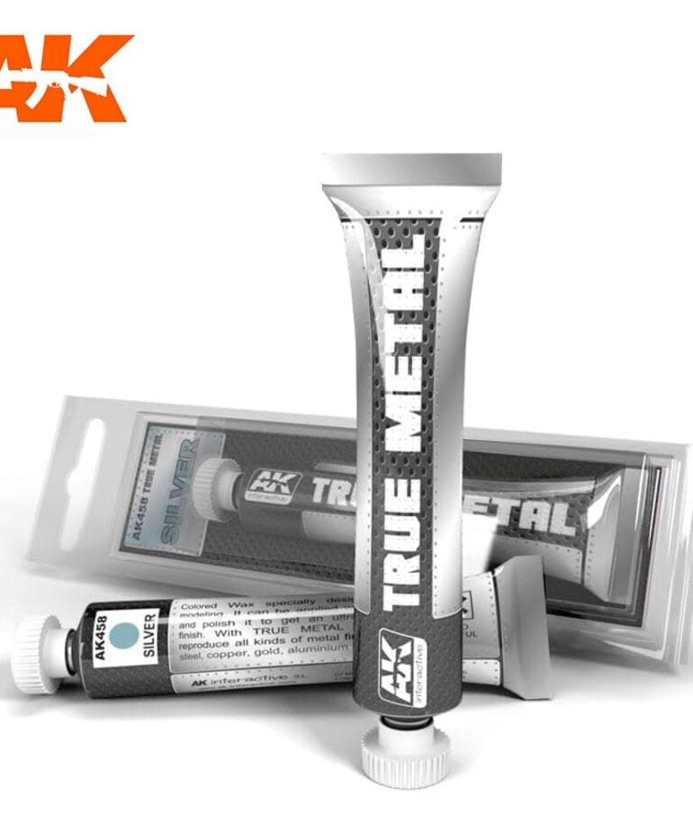 AK Interactive AK458 True Metal Silver