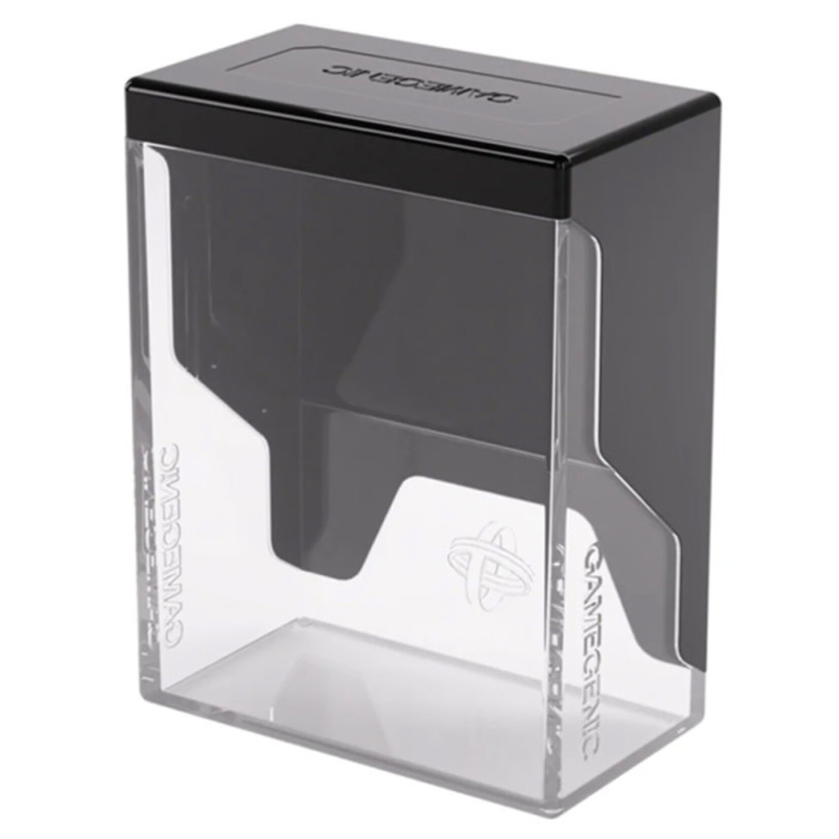 Gamegenic Gamegenic: Deck Box: Bastion: 50+ XL Black & Clear