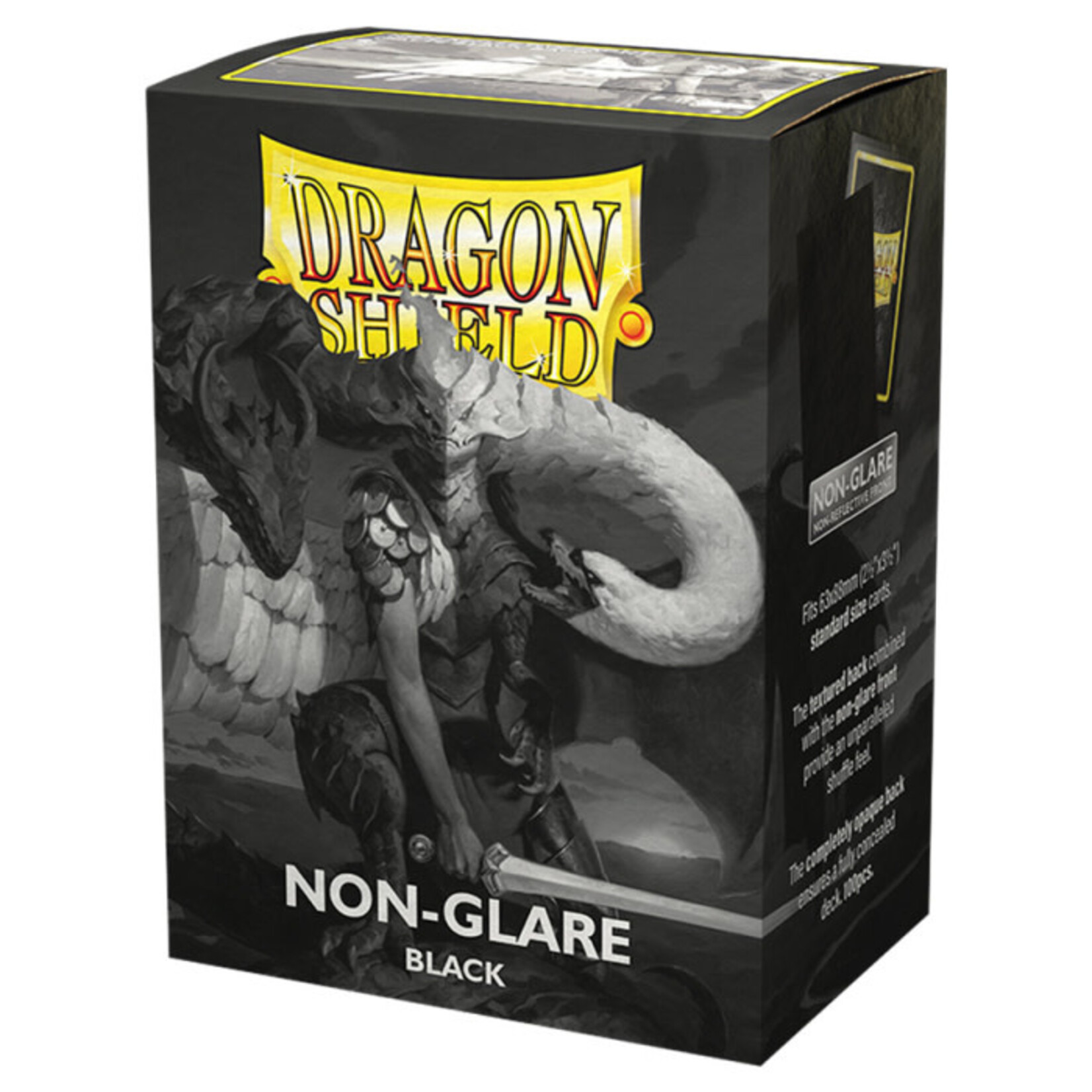 Dragon Shield Deck Protectors: Dragon Shield: Non-Glare: Matte: Black (100) box