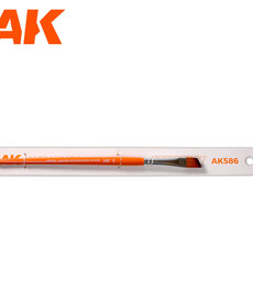 AK Interactive AK586 Synthetic Angle Weathering Brush AK Interactive AK586 Synthetic Angle Weathering Brush