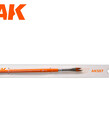 AK Interactive AK587 Synthetic Whale Tail / Ribbon Weathering Brush