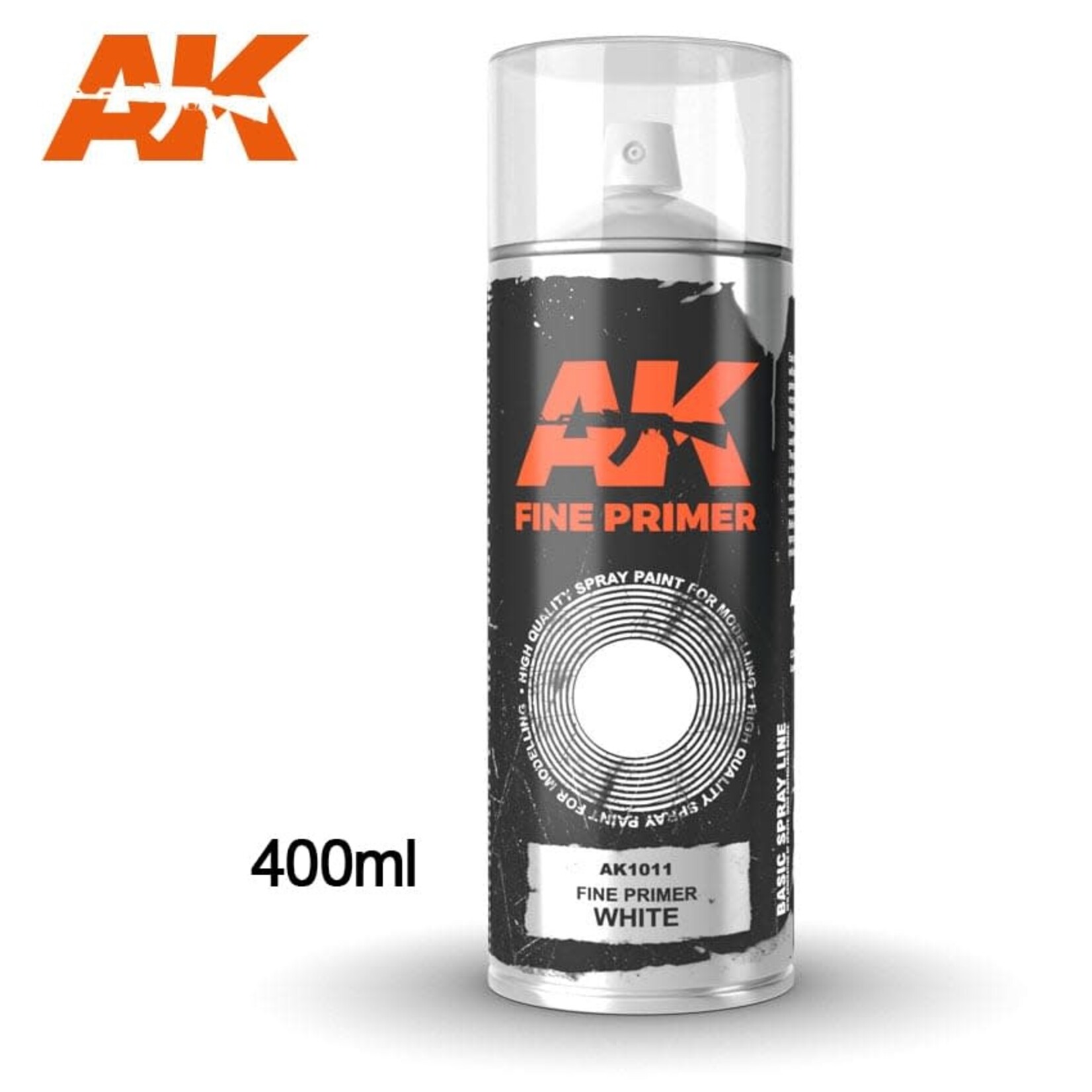 AK Interactive AK1011 Spray Fine Primer White 400ml