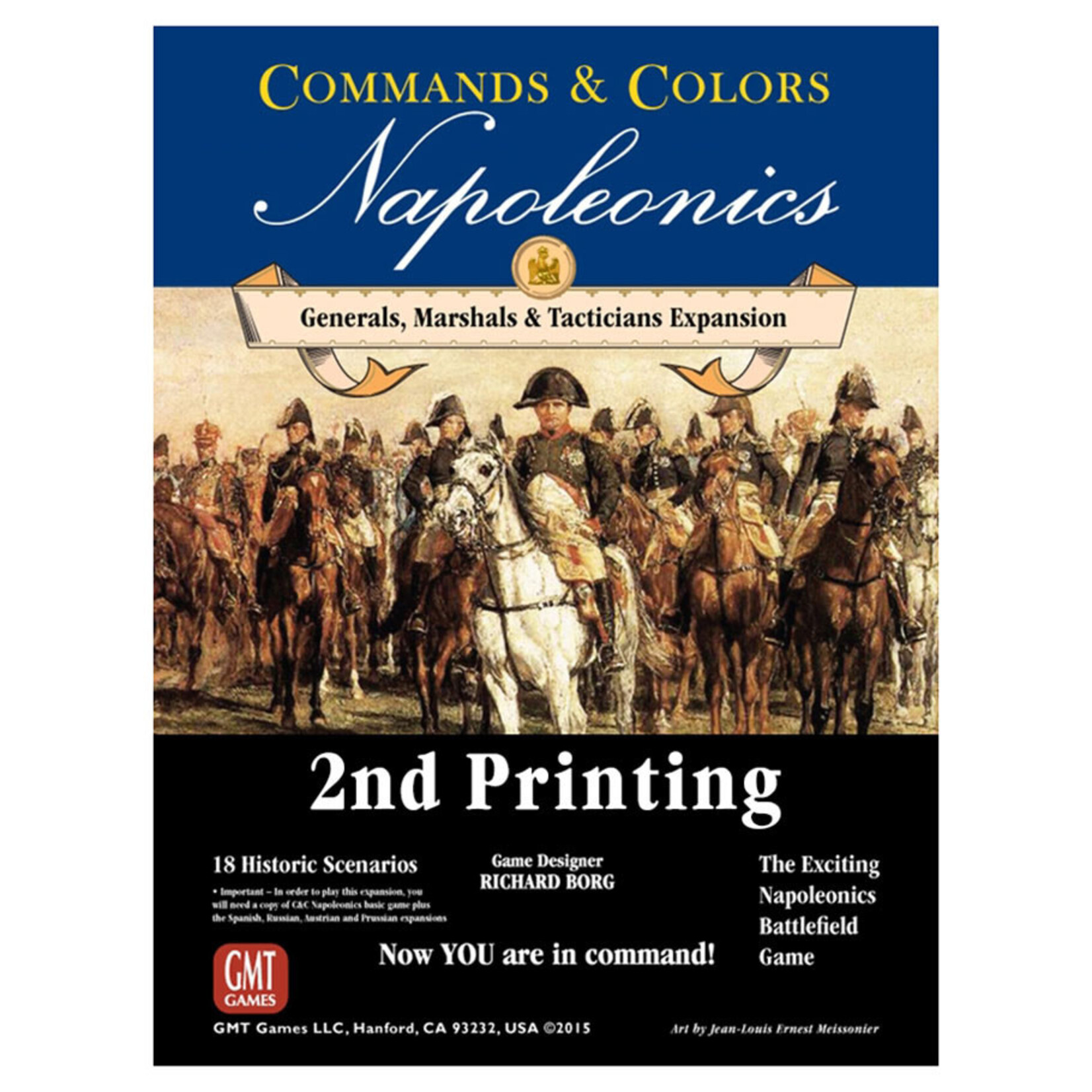GMT Games Command & Colors: Napoleonics: Generals, Marshals, Tacticians