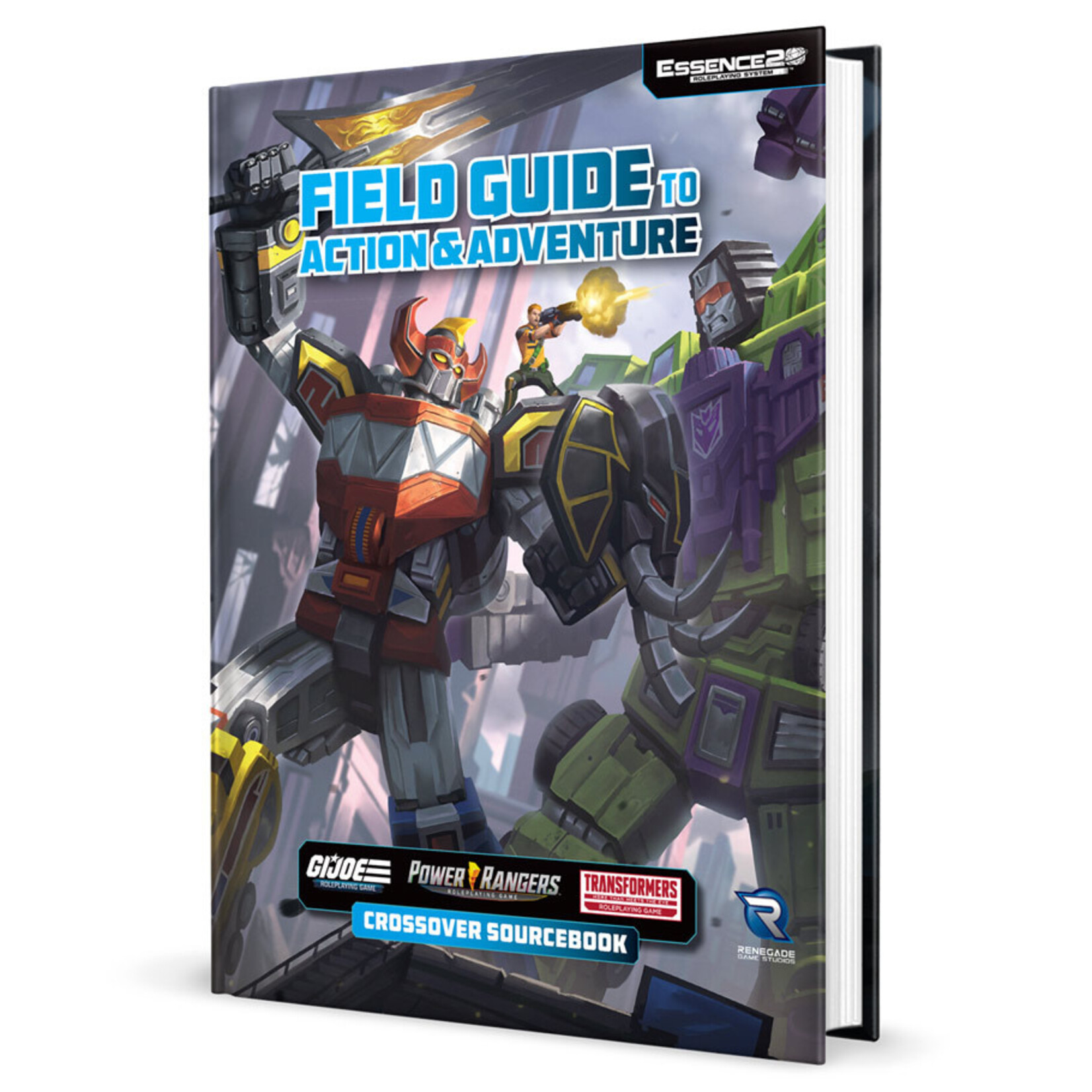 Renegade Game Studio Essence20 Roleplaying System: Fieldguide To Action Adventure Crossover Sourcebook