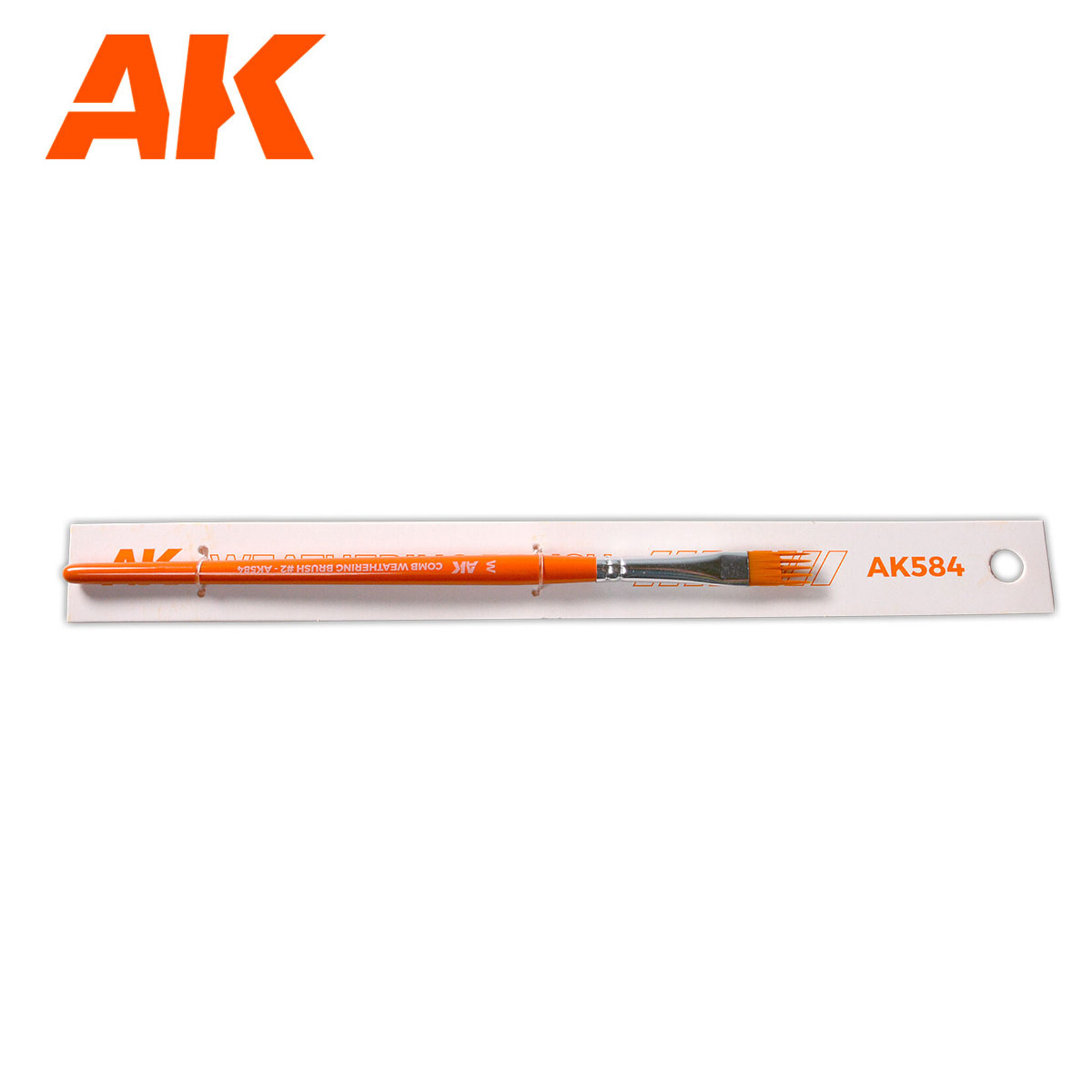 AK Interactive AK584 Synthetic Comb Weathering Brush #5