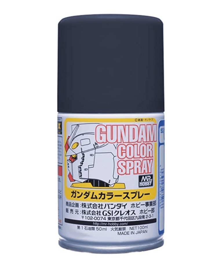 Mr. Hobby Gundam Color Spray SG15 MS Phantom Gray (semi-gloss) - 100ml