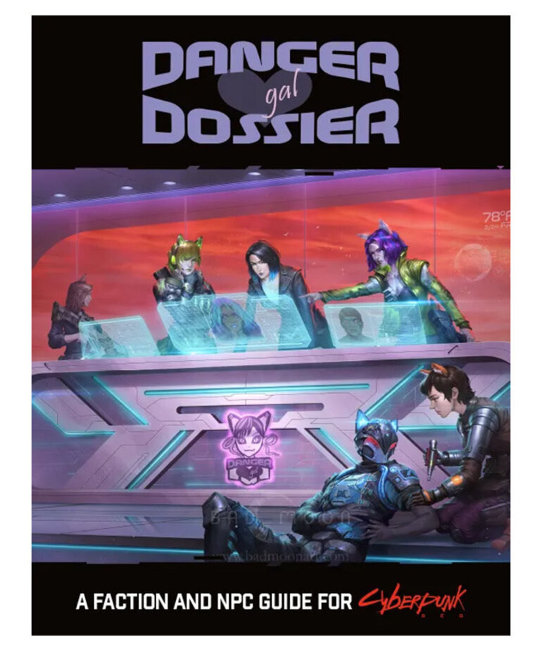 R. Talsorian Games Cyberpunk Red: Danger Gal Dossier