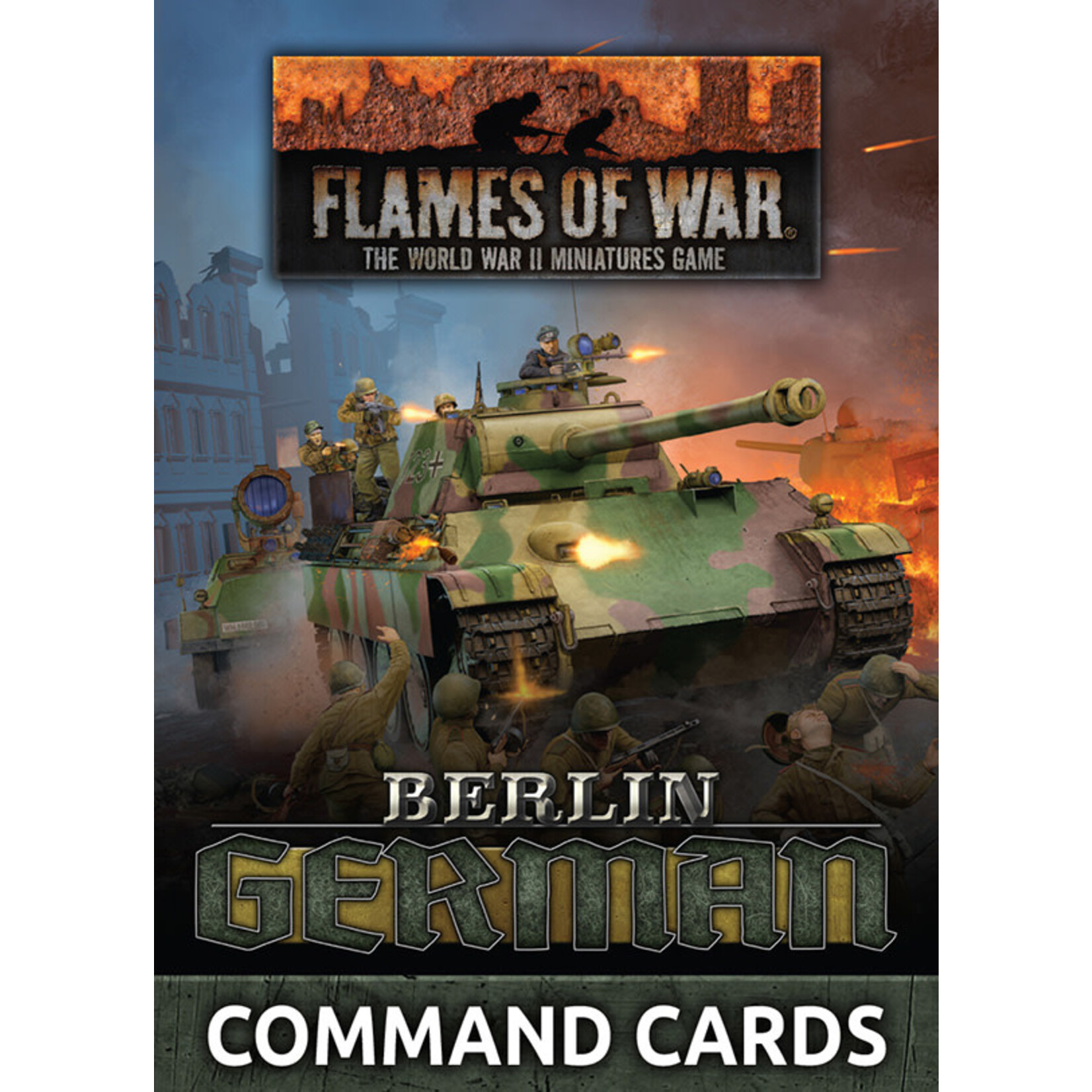 Flames of War Flames of War: German: Berlin Command Cards