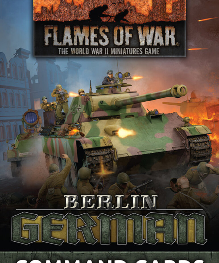 Flames of War Flames of War: German: Berlin Command Cards