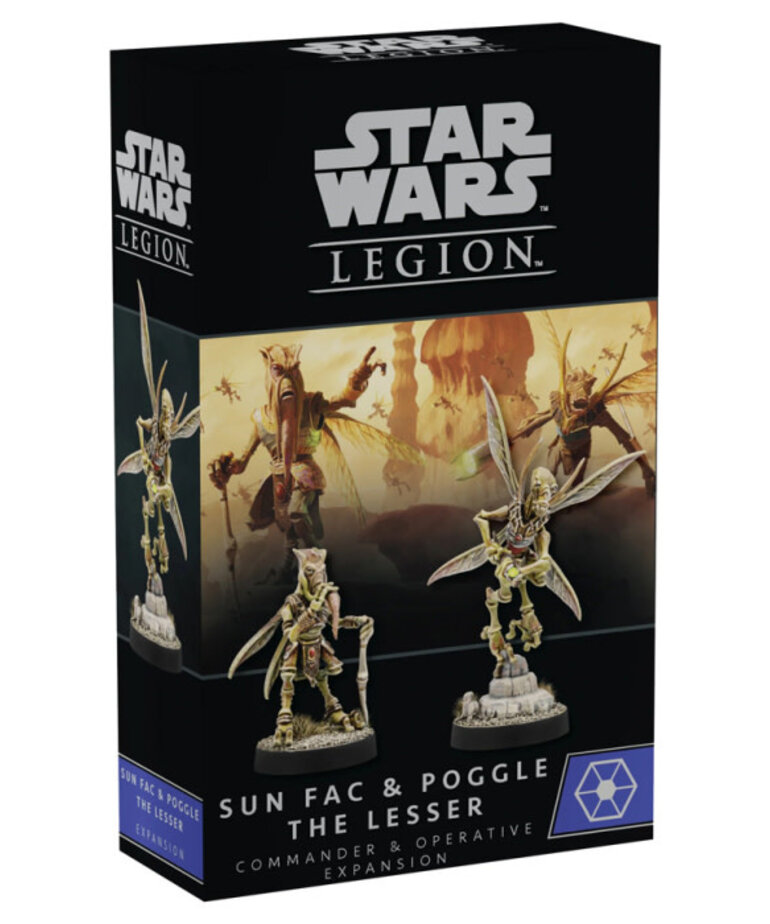 Atomic Mass Games Star Wars Legion: Sun Fac and Poggle The Lesser