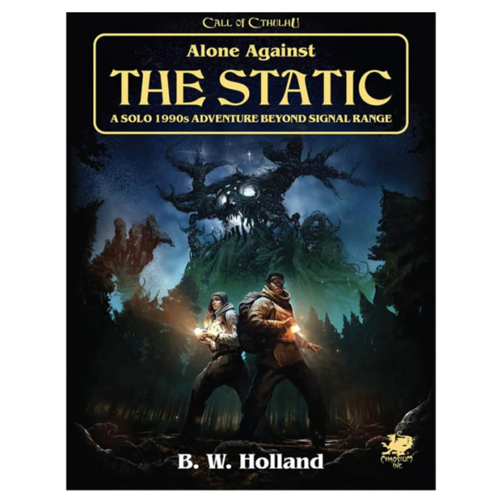 Chaosium Call of Cthulhu: Alone Against The Static Solo Adventure