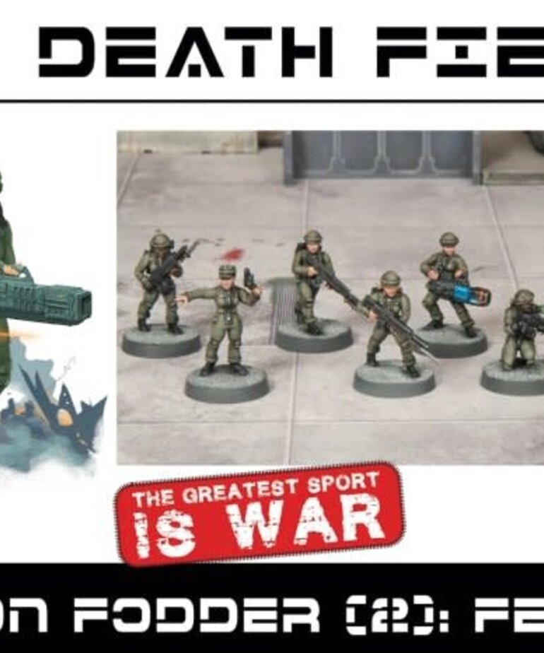 Wargames Atlantic Wargames Atlantic: Death Fields: Cannon Fodder (Females)