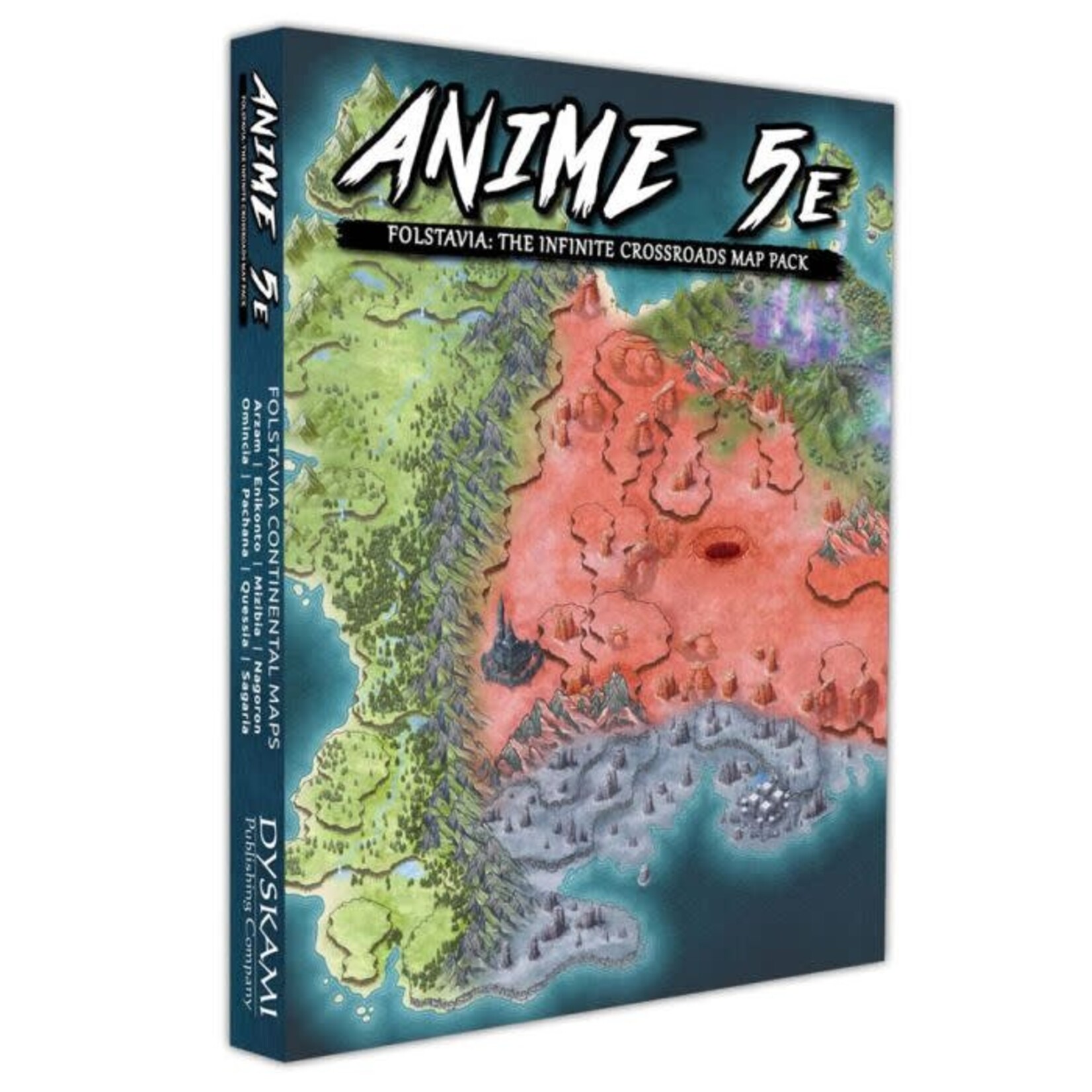 Japanime Games Anime 5E: Folstavia Map Pack