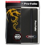 BCW Diversified BCW 4 Pocket Binder: Pro Folio: Black