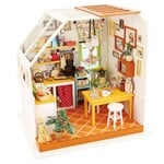 Robotime Rolife DIY Miniature Dollhouse Kit: Jason's Kitchen