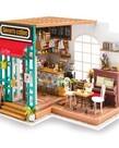 Robotime Rolife DIY Miniature Dollhouse Kit: Simon's Coffee